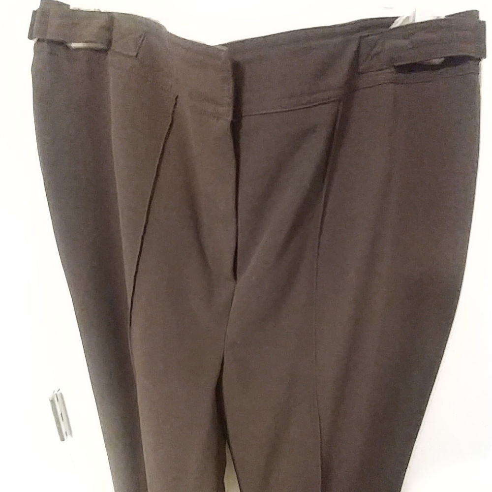 Dark brown dress pants